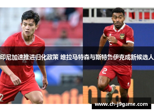 印尼加速推进归化政策 维拉马特森与斯特鲁伊克成新候选人
