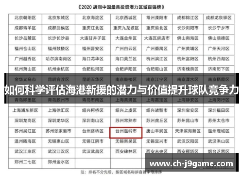 如何科学评估海港新援的潜力与价值提升球队竞争力